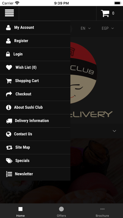 Screenshot #3 pour Sushi Club App