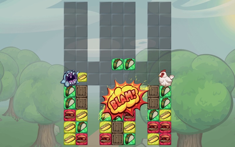 Screenshot #1 pour Munchie Match - Stacking Games