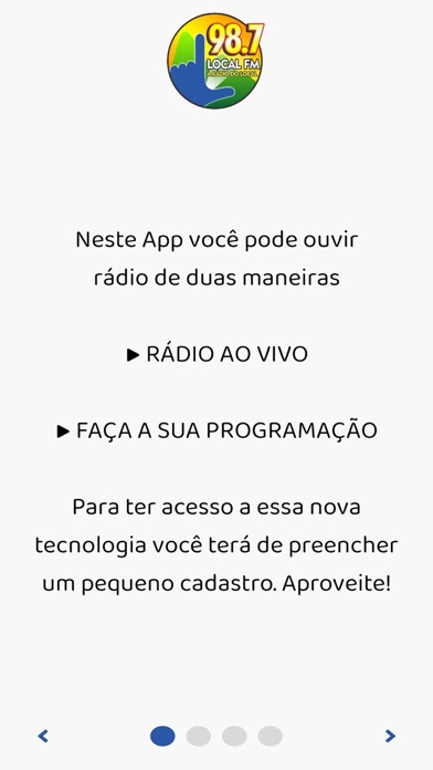 Rádio Local FM Petrópolis Screenshot