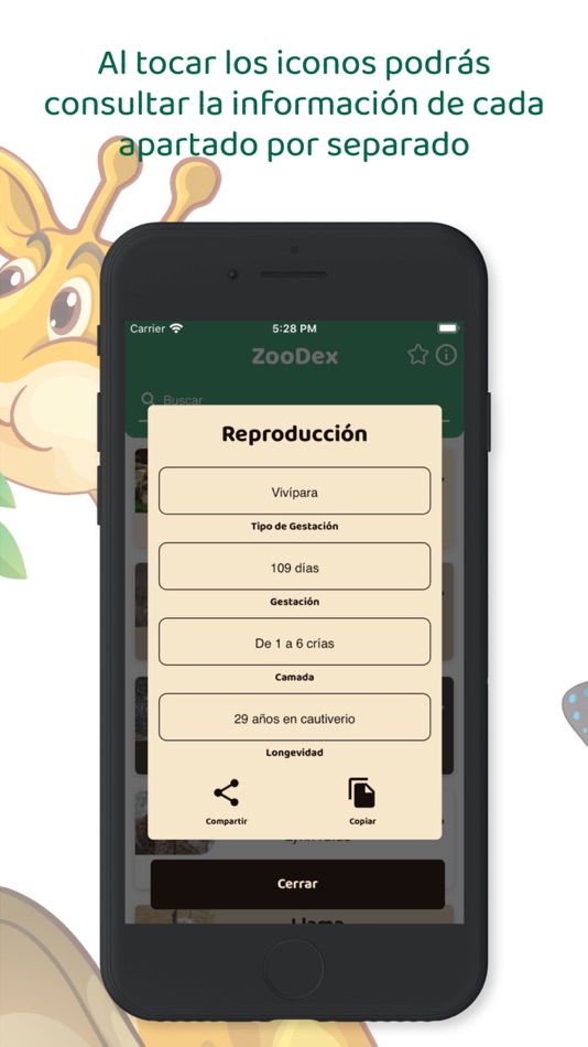 #5. ZooDex (iOS) 由: Bryan Oswaldo Gomez Perez