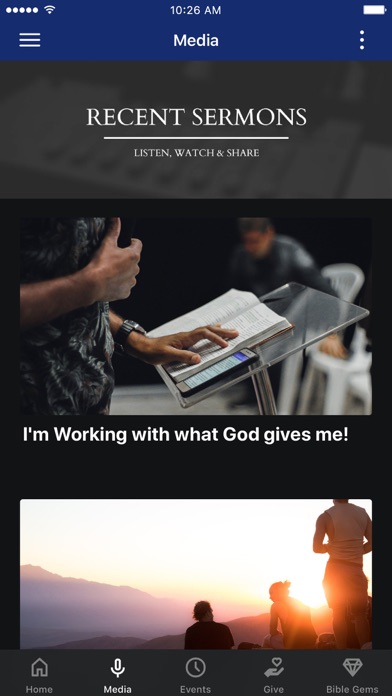 Maranatha Christian Center Screenshot