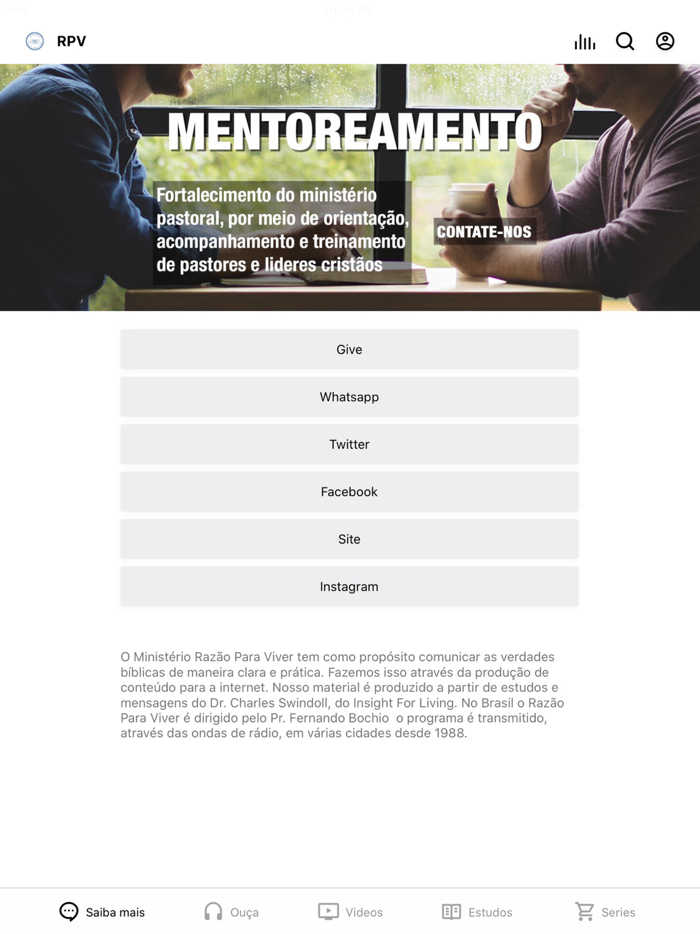 Ministério Razão Para Viver