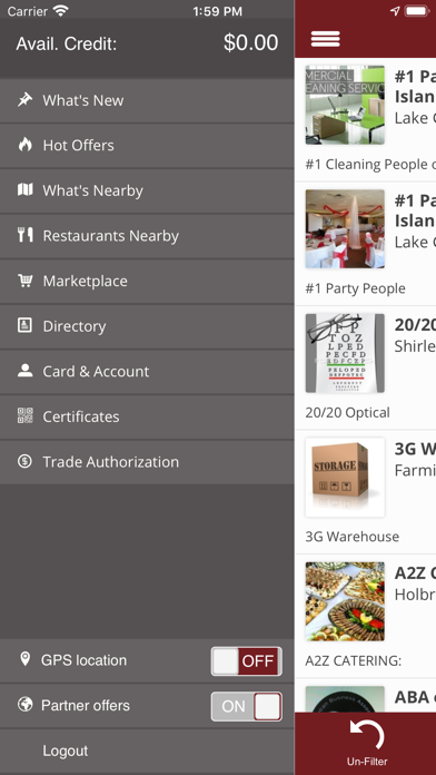 TradeWorks Barter Mobile Screenshot