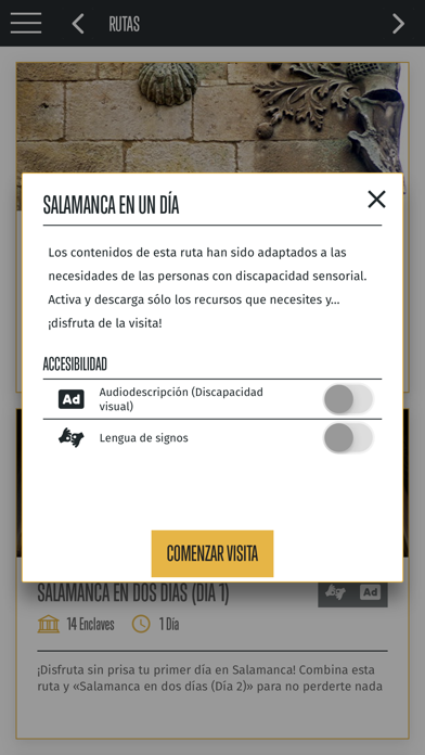 Salamanca Turismo Screenshot
