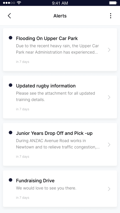 Rosebank College App Screenshot