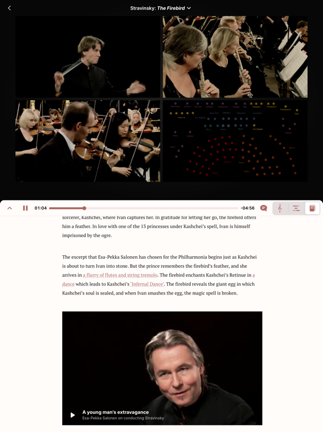 Zrzut ekranu Orkiestry