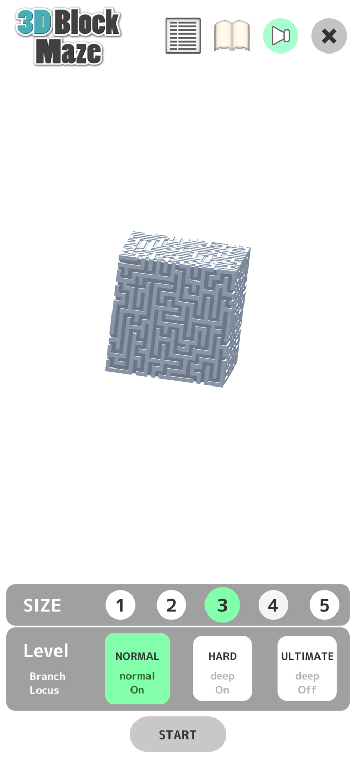 3D Block Maze