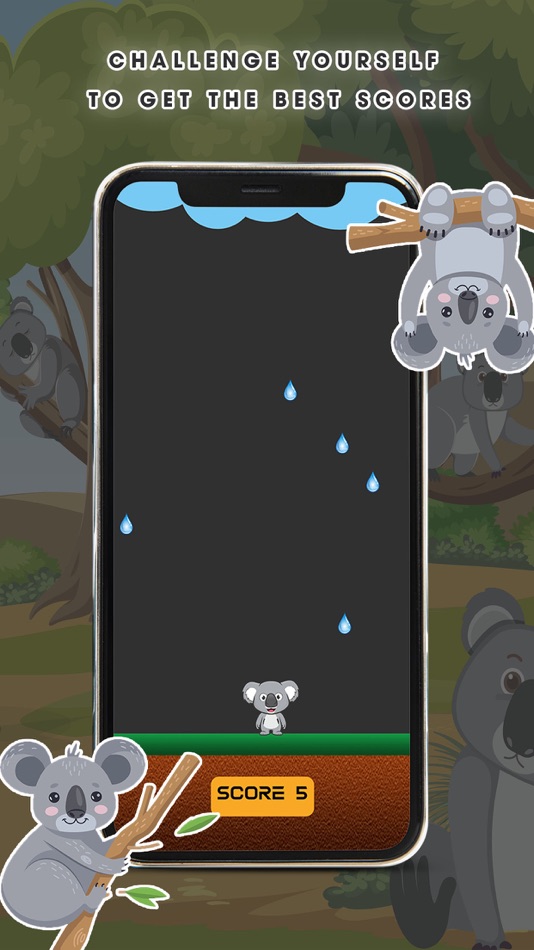 #4. Save Koala From Rain (iOS) 由: PT Patel