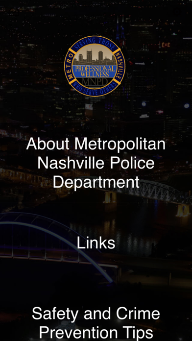 MNPD Wellness Screenshot