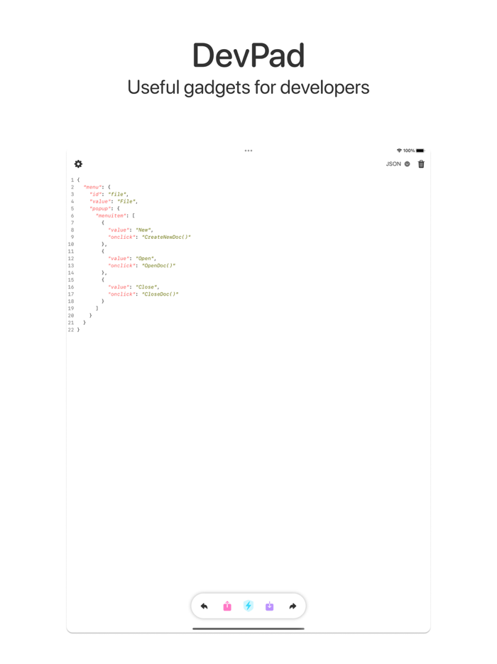 DevPad - Developer Gadgets