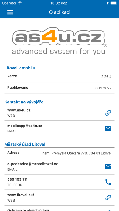 Litovel v mobilu Screenshot