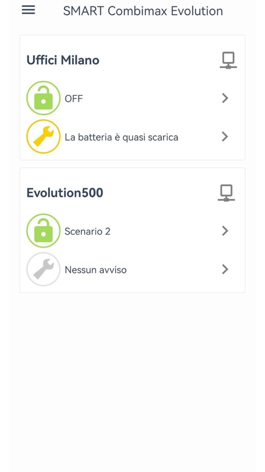 #1. SMART Combimax Evolution (iOS) Podle: SICURIT ALARMITALIA SPA