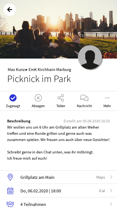 EmK Kirchhain-Marburg Screenshot