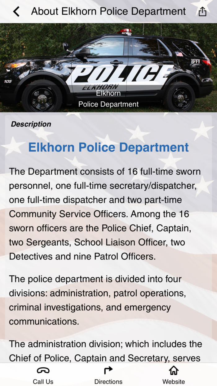 Elkhorn Police Department
