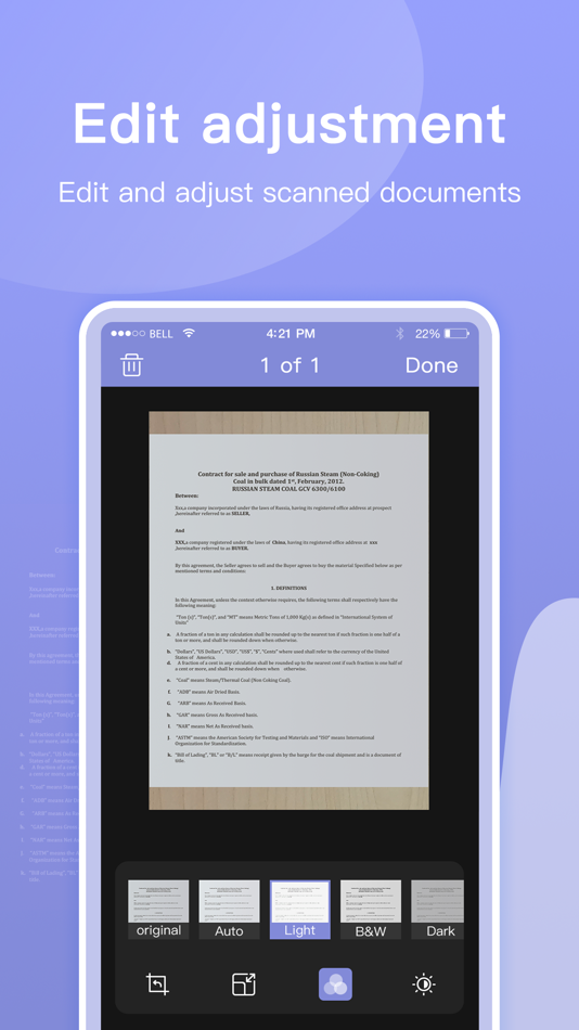 #3. Scanner APP:PDF OCR Scanner (iOS) بواسطة: 长明 陈