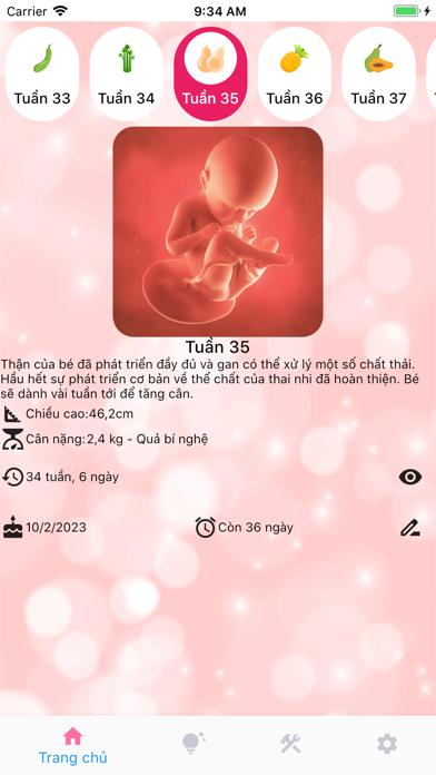 MarryBaby - Trợ lý mẹ bầu & bé Screenshot