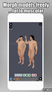 art model - pose & morph tool iphone screenshot 3