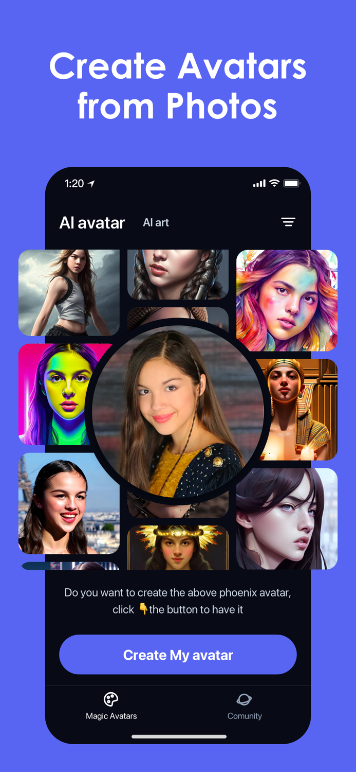 iPaint - AI Avatar Creator