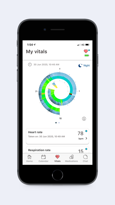 BiovitalsHF Screenshot