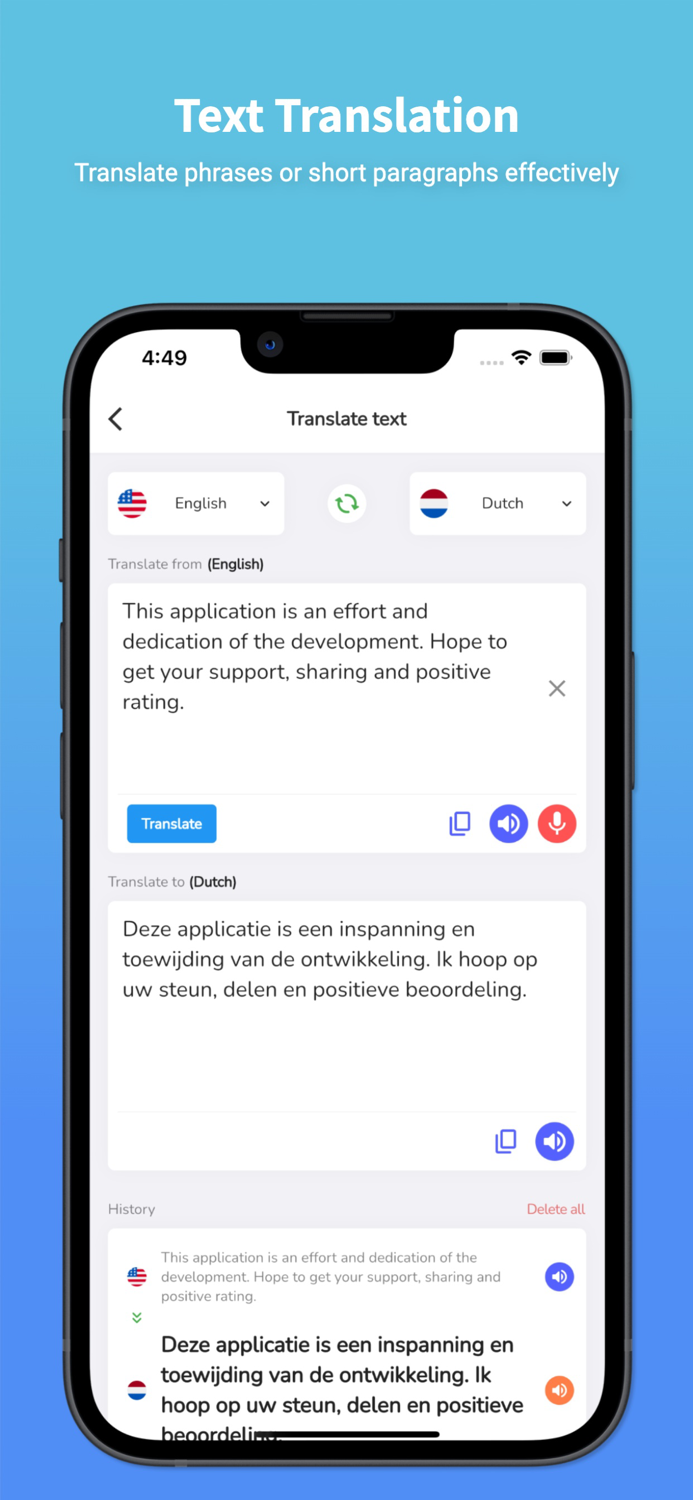 Dutch Translator and Learn 