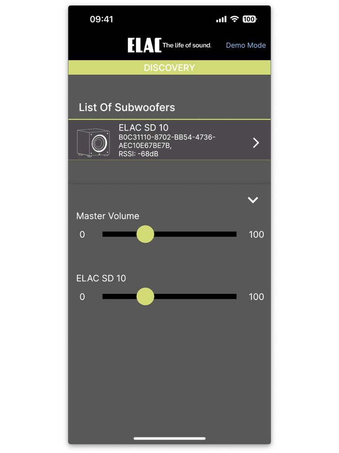 ELAC SUB Control 3.0
