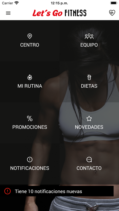 Let´s Go Fitness 365 Screenshot