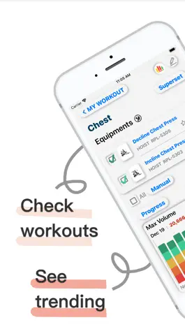 Game screenshot GymWorkoutDiary apk