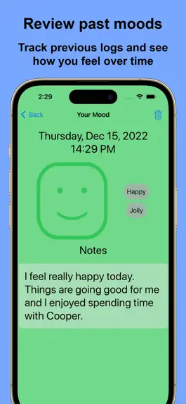 Game screenshot Blue Mood Tracker hack