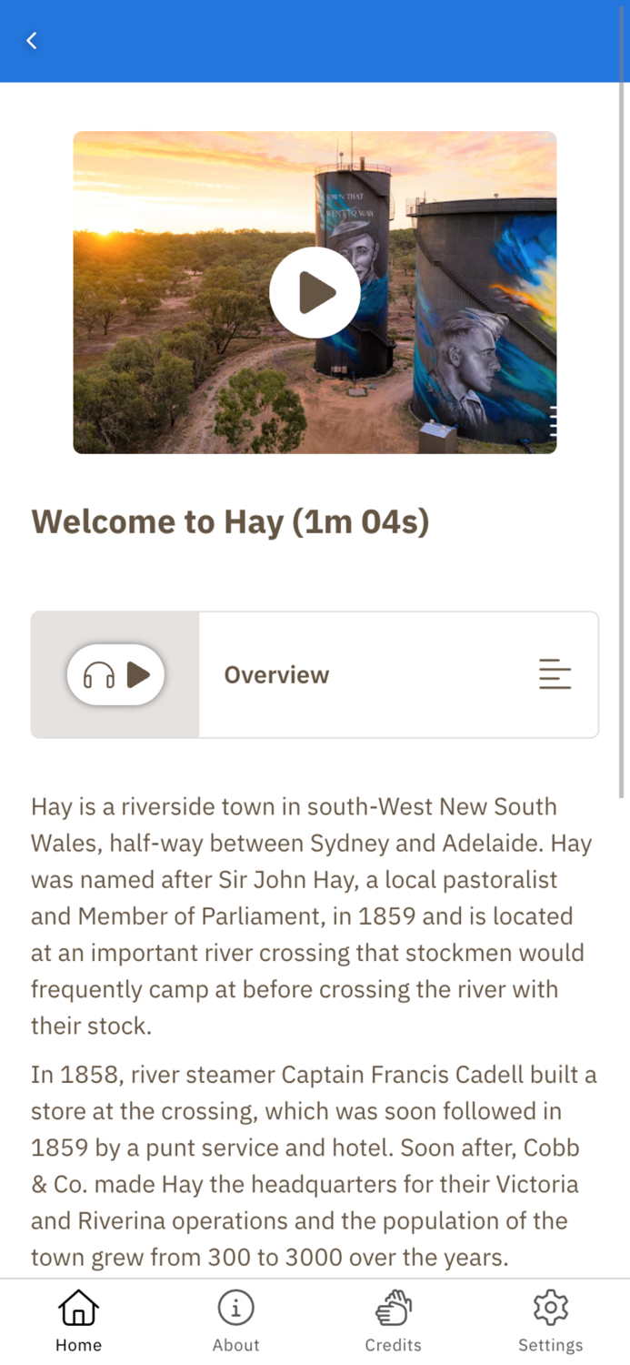 Visit Hay