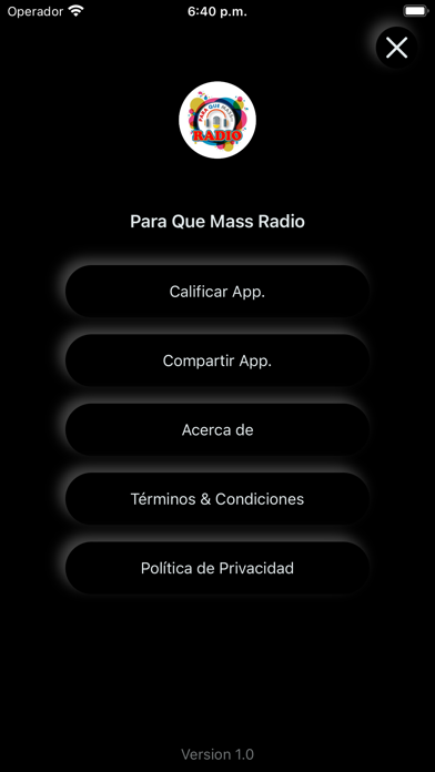 Para Que Mass Radio Screenshot