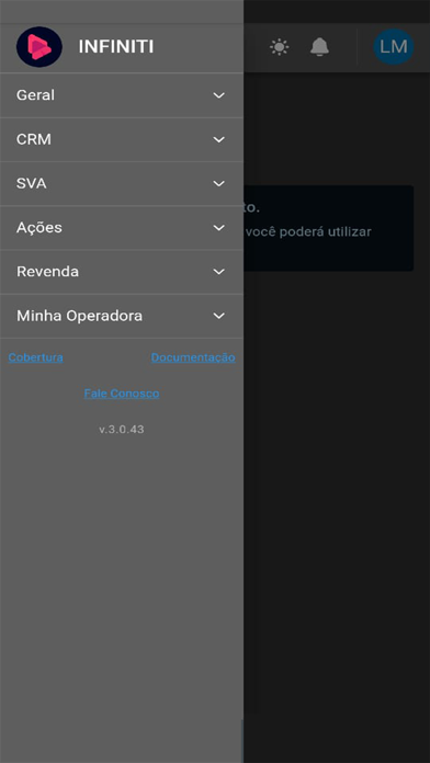 Operadora - Sistema Móvel Screenshot