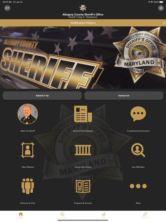 Allegany County Sheriff MD