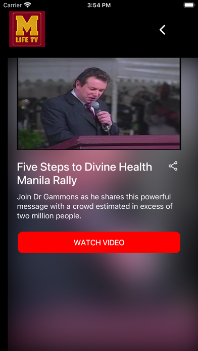 MIRACLE LIFE TV Screenshot