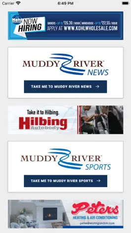 Game screenshot Muddy River News apk