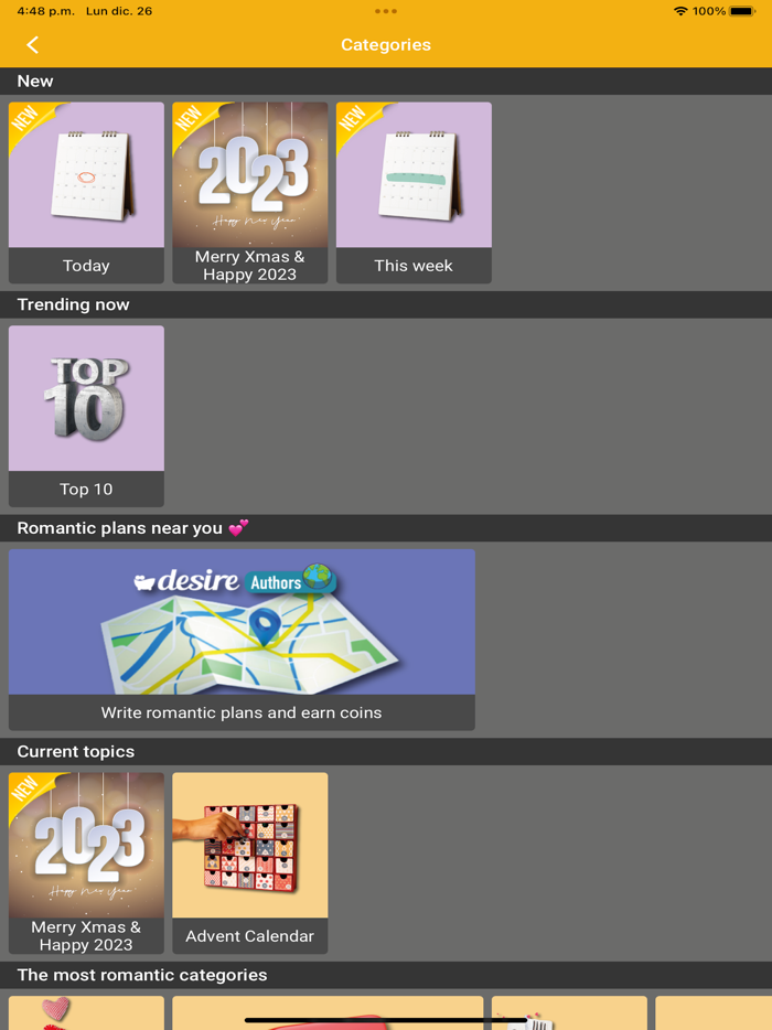 Desire - Couples Game