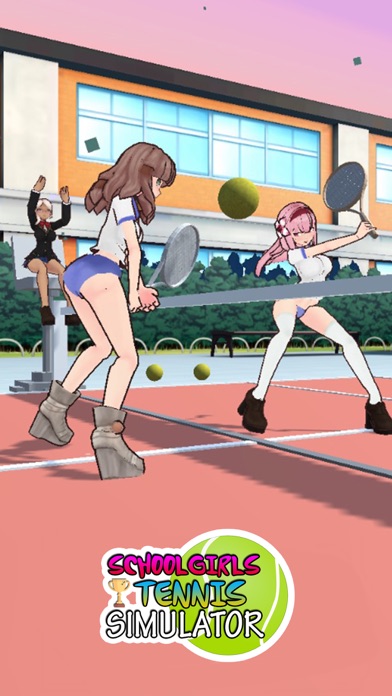 School Girls Tennis Simulator Screenshot