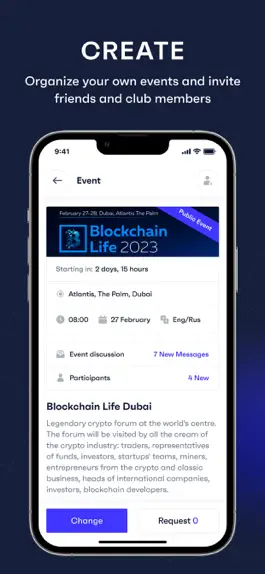 Game screenshot BitMeet - Private Crypto Club hack