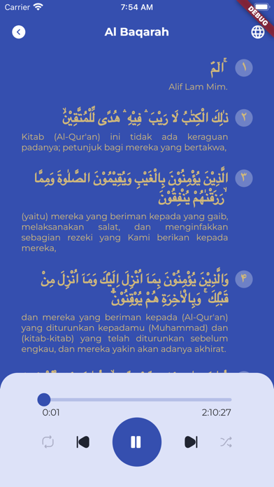 Quran Murottal Screenshot