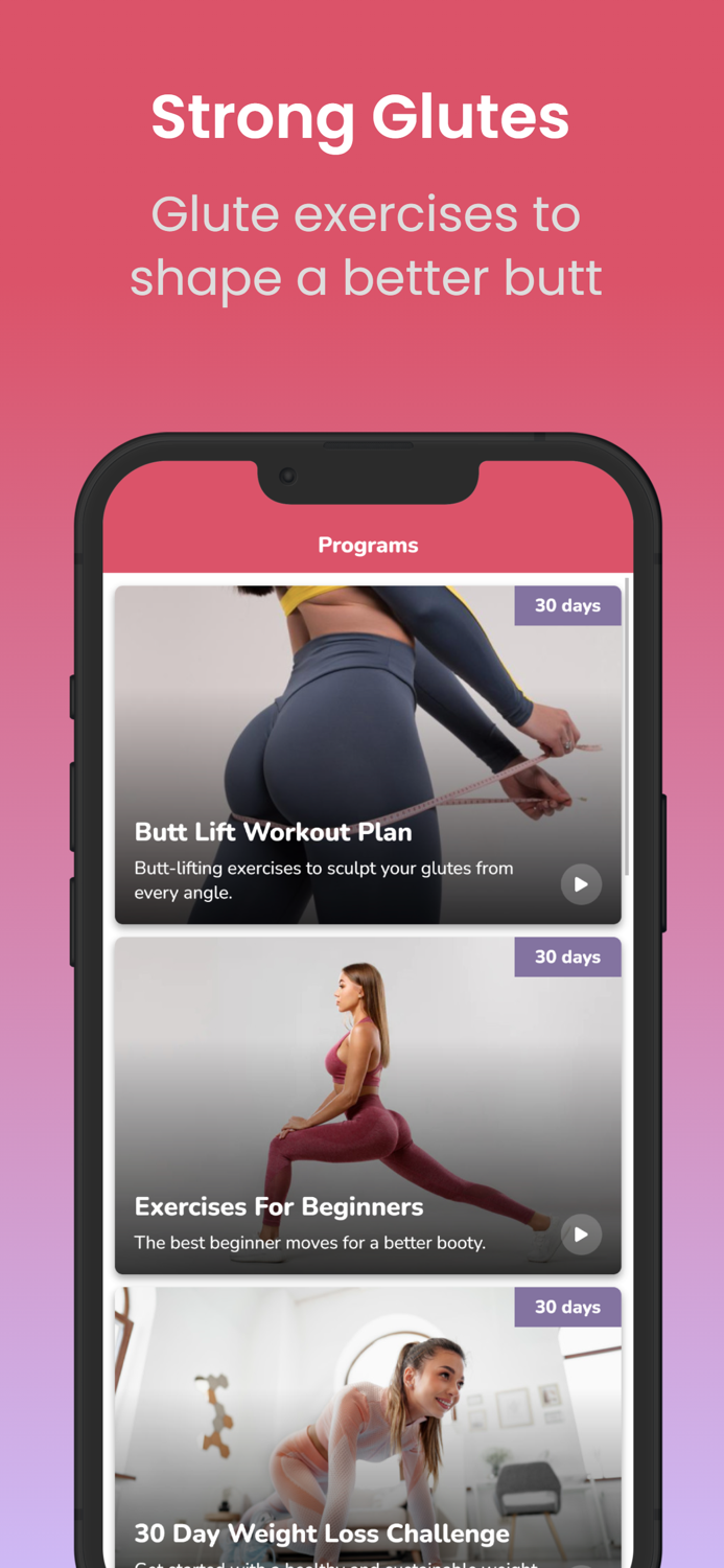 Butt Workout Program
