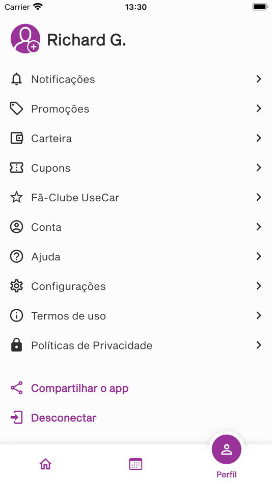 #7. UseCar Carsharing (iOS) Podle: Smart Fleet