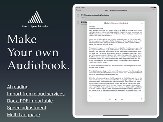 Screenshot #4 pour Text to Speech Reader