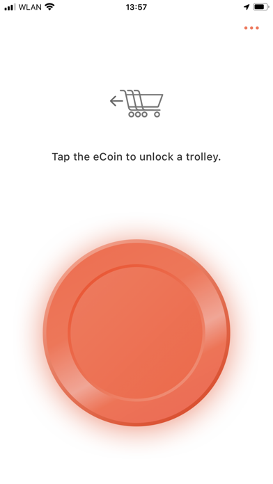 eCoin trolley token Screenshot