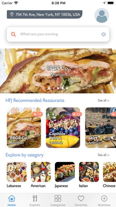 Screenshot #1 pour Halal Food Junkie