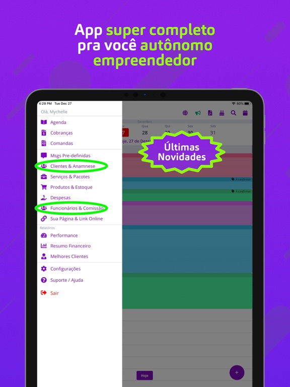 Minha Agenda pra profissionais