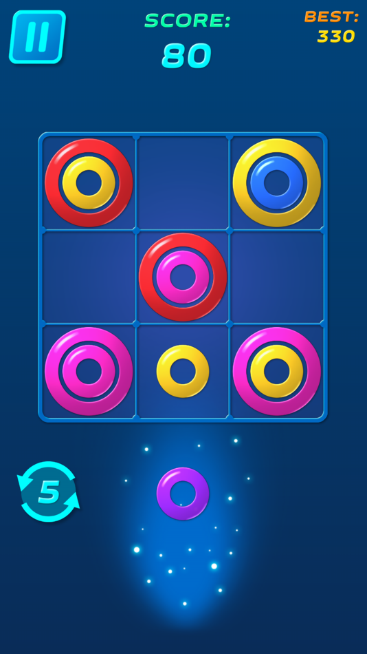 #4. Color Rings: Match Puzzle (iOS) 来自: Alexander Maslennikov