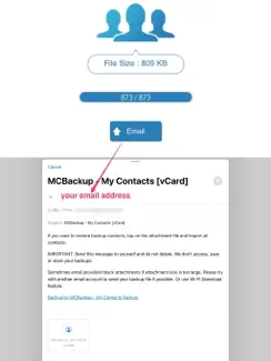 My Contacts Backup iPad image 2