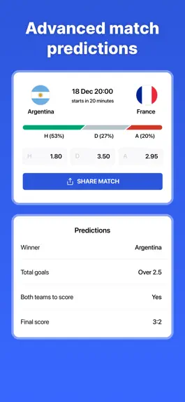 Game screenshot Soccer Betting Tips & Score apk