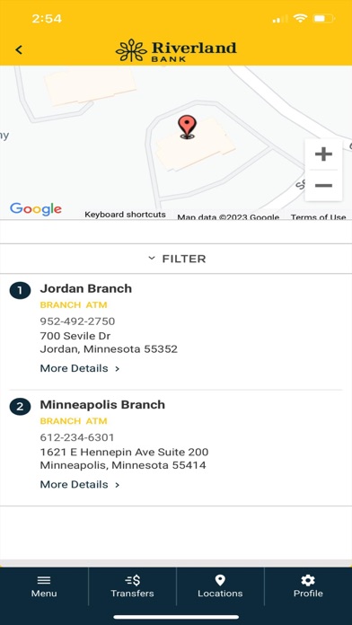 Riverland Bank Mobile Screenshot
