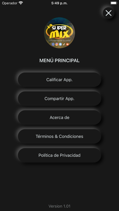 La Super Mix 97.3 Screenshot
