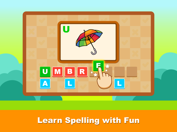A-Z English Spelling Word Game